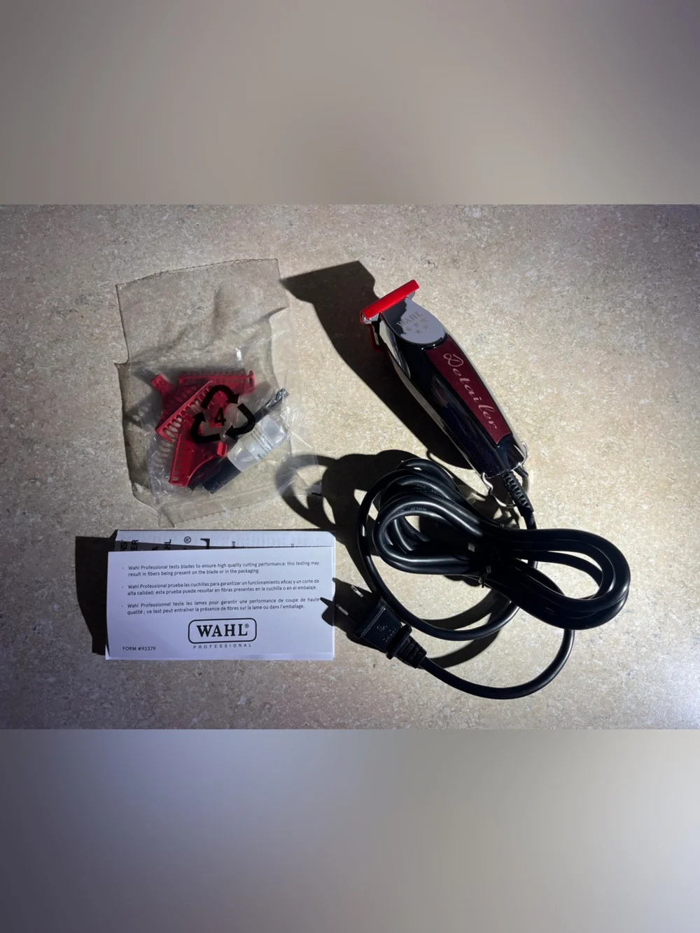Wahl Professional 5-star Detailer Corded Trimmer